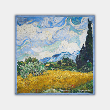 Vincent van Gogh – Hvetemark med sypresser