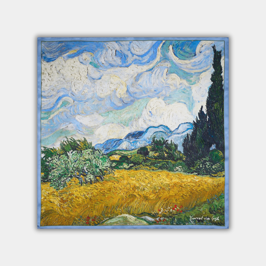 Vincent van Gogh – Hvetemark med sypresser