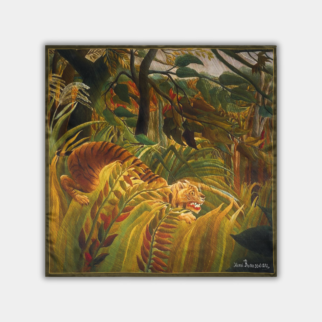 Henri Rousseau - Tiger i tropisk uvær