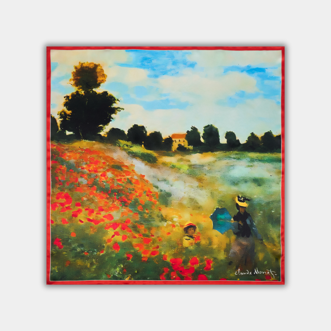 Claude Monet - Valmueåker ved Argenteuil